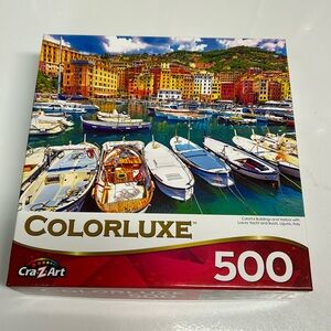 Colorful Buildings 500 piece Jigsaw Puzzle